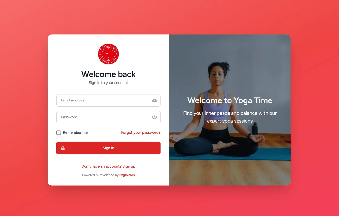 Yoga Time Member Portal